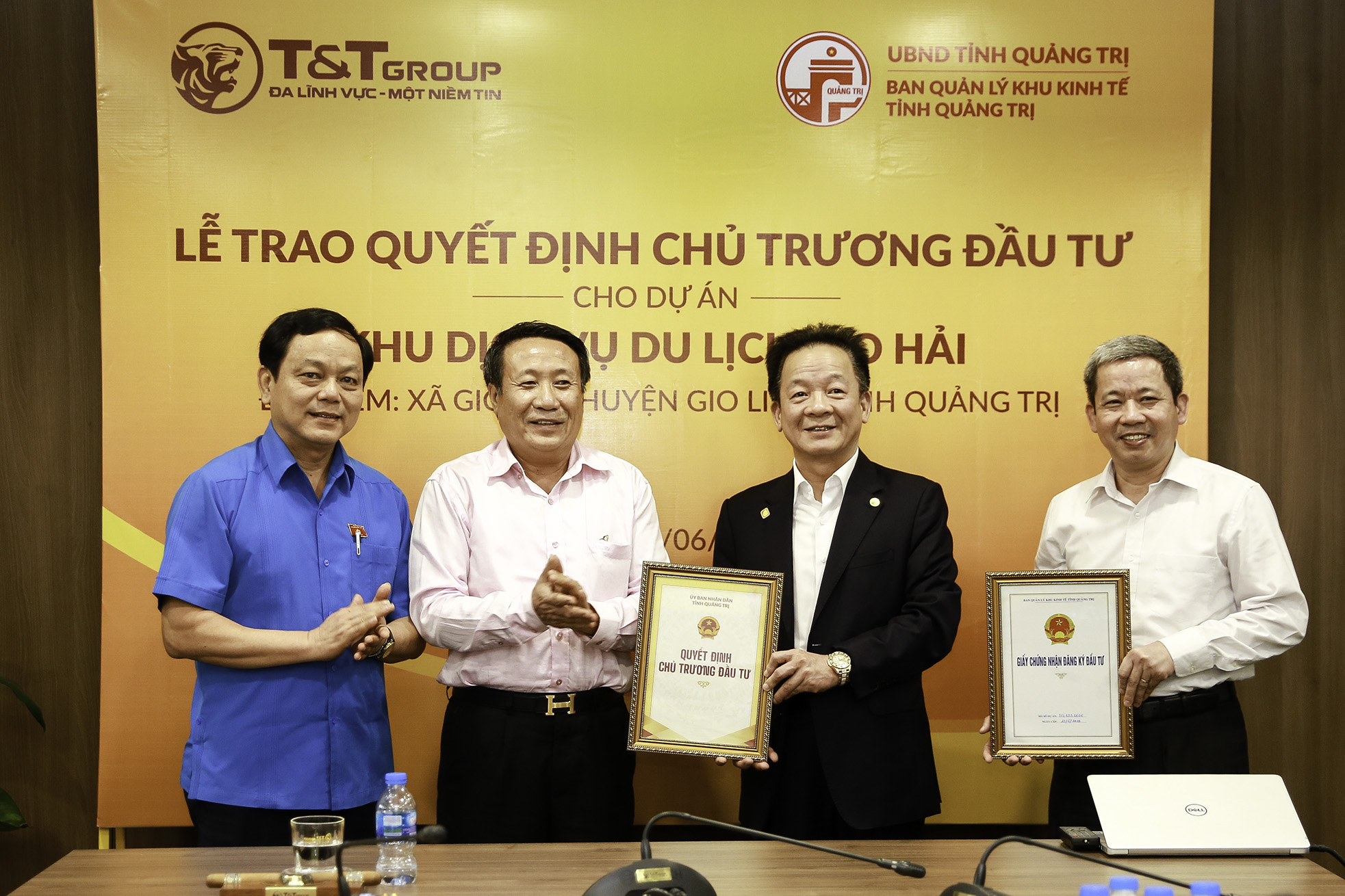 Tập đoàn T T GROUP đầu tư 1 650 tỷ đồng xây dựng Khu dịch vụ - du lịch tại Quảng Trị