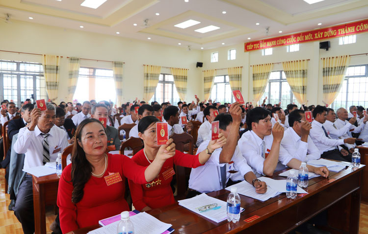 Lâm Đồng Nhiều Đảng bộ cấp cơ sở tổ chức thành công Đại hội