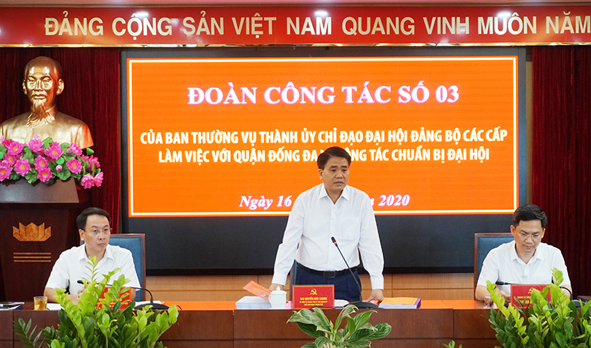 Đống Đa Cần giải quyết dứt điểm các vụ việc nổi cộm trước khi diễn ra Đại hội