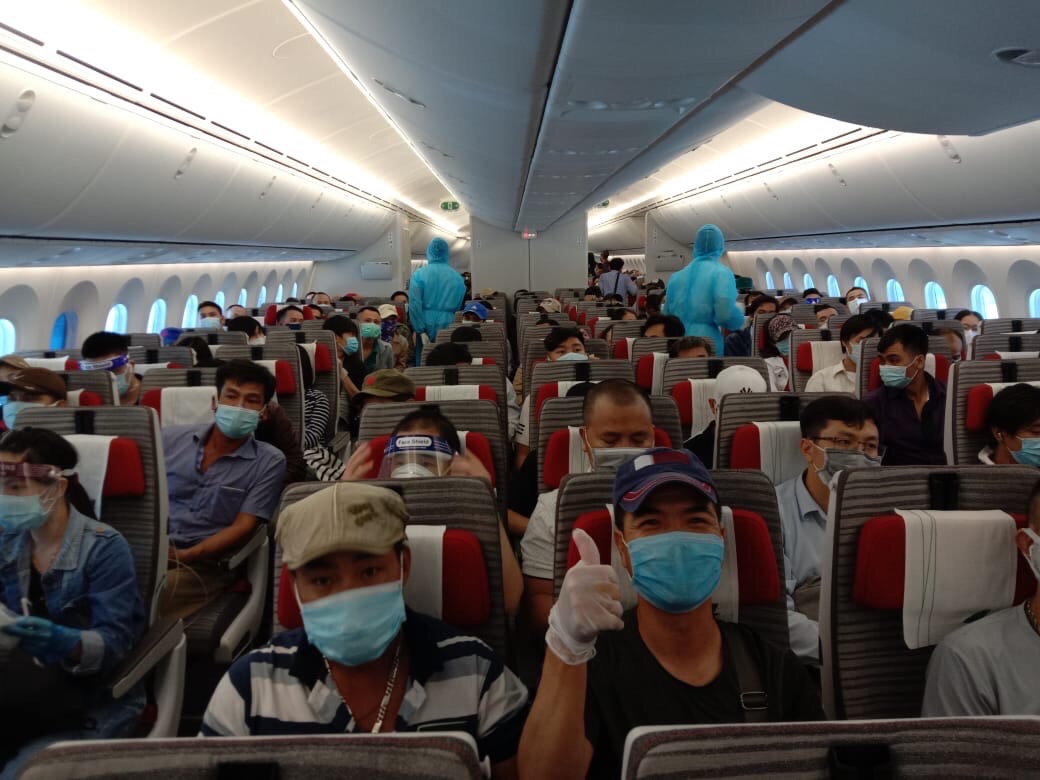 Đưa 266 công dân Việt Nam từ Kuwait, Qatar và Ai Cập về nước