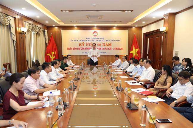 Các cơ quan thông tấn, báo chí tiếp tục cùng đồng hành với Mặt trận