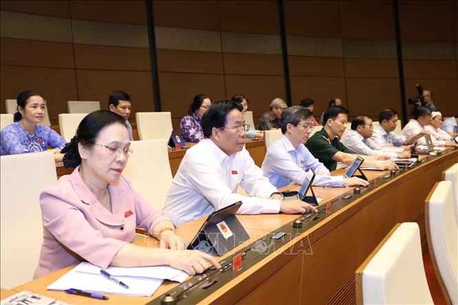 Thông qua Nghị quyết cơ chế tài chính - ngân sách đặc thù với Hà Nội