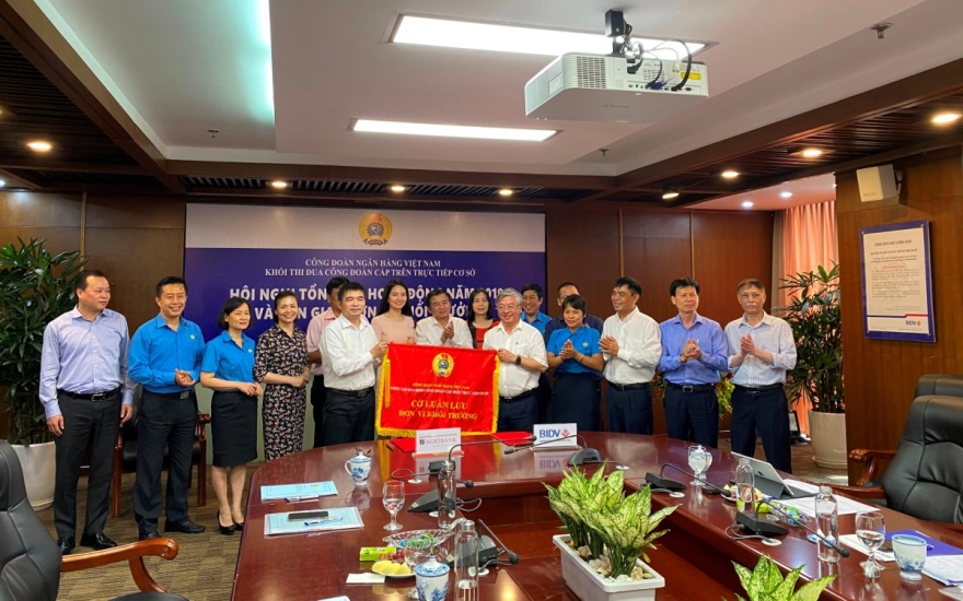Công đoàn Agribank nhận nhiệm vụ Khối trưởng khối thi đua Công đoàn cấp trên trực tiếp cơ sở năm 2020