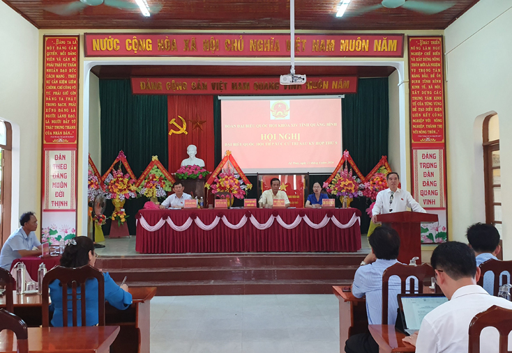 Cử tri Quảng Bình kiến nghị nhiều vấn đề an sinh xã hội