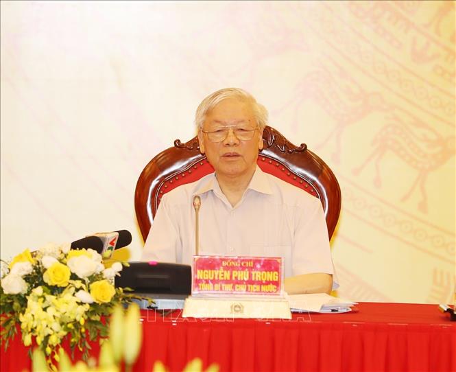 Tổng Bí thư, Chủ tịch nước Nguyễn Phú Trọng Chuẩn bị, tổ chức thật tốt Đại hội Đảng bộ Công an