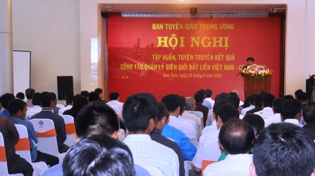 Tiếp tục thực hiện hiệu quả công tác quản lý biên giới