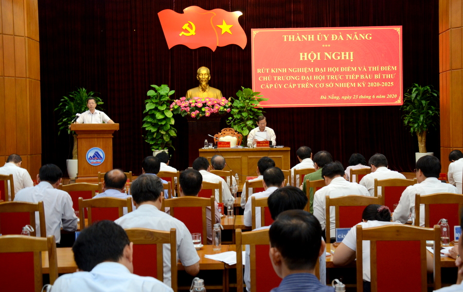 Đà Nẵng rút kinh nghiệm các đại hội điểm cấp ủy cấp trên cơ sở