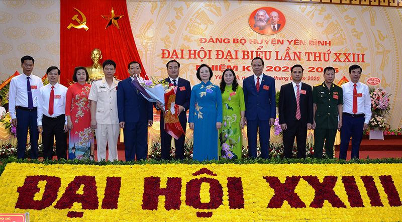 Yên Bình Yên Bái  Tổ chức thành công Đại hội đại biểu Đảng bộ lần thứ XXIII, nhiệm kỳ 2020 – 2025