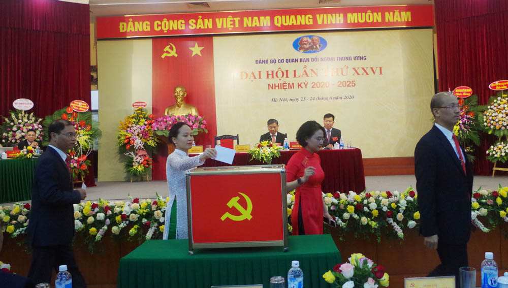 Đại hội Đảng bộ cơ quan Ban Đối ngoại Trung ương nhiệm kỳ 2020 – 2025