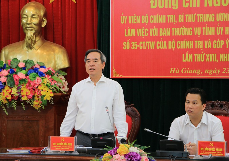 Xây dựng sự đoàn kết, thống nhất chung trong toàn tỉnh Hà Giang
