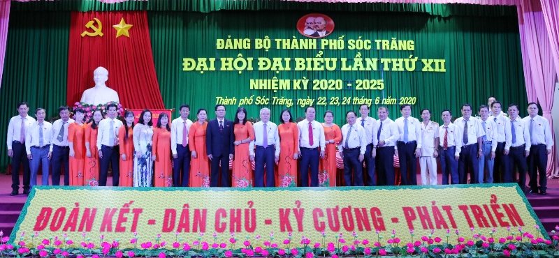 Đồng chí Nguyễn Văn Quận tái đắc cử Bí thư Thành ủy Thành phố Sóc Trăng