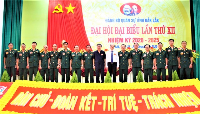 Đảng bộ Quân sự tỉnh Đắk Lắk quyết tâm thực hiện thắng lợi mọi nhiệm vụ