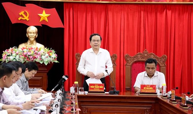 Đoàn công tác Ban Bí thư Trung ương Đảng làm việc với Ban Thường vụ Tỉnh ủy Gia Lai