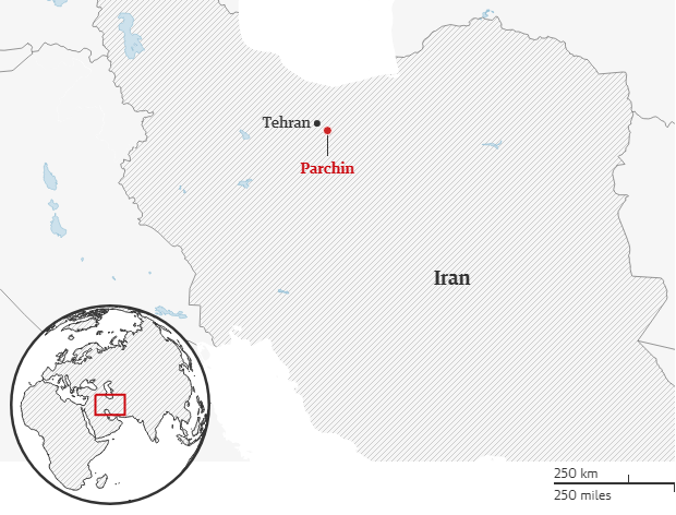 Iran xác nhận nổ bồn chứa khí đốt gần căn cứ quân sự Parchin