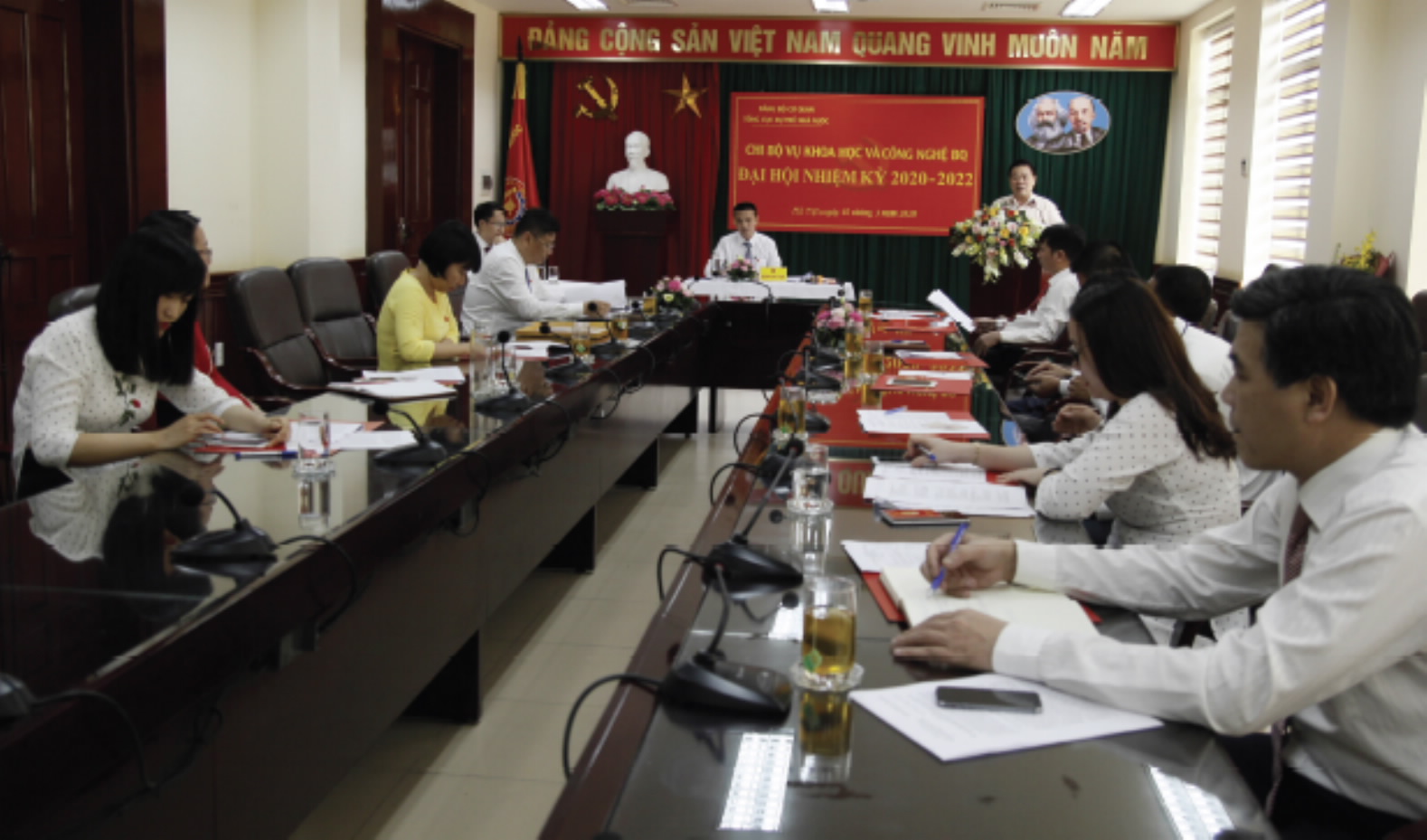 Đảng bộ cơ quan Tổng cục Dự trữ Nhà nước thi đua hướng tới đại hội Đảng các cấp