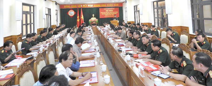 Tiếp tục làm tốt công tác chuẩn bị Đại hội Đảng bộ Quân khu 5
