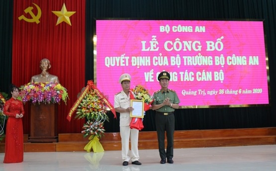 Đại tá Nguyễn Văn Thanh giữ chức Giám đốc Công an tỉnh Quảng Trị