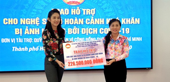 TP Hồ Chí Minh hỗ trợ văn nghệ sĩ cao tuổi, có hoàn cảnh khó khăn