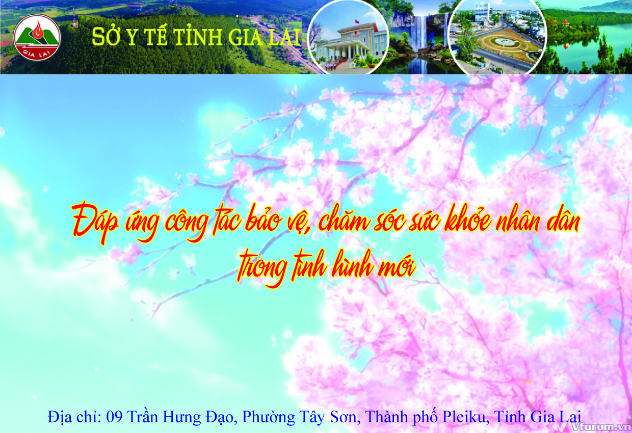 Sở Y tế tỉnh Gia Lai Đáp ứng công tác bảo vệ, chăm sóc sức khỏe nhân dân trong tình hình mới