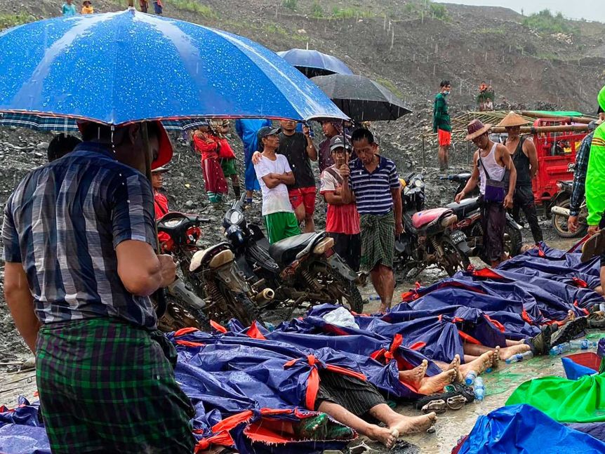Thương vong tiếp tục tăng cao trong vụ lở đất ở Myanmar
