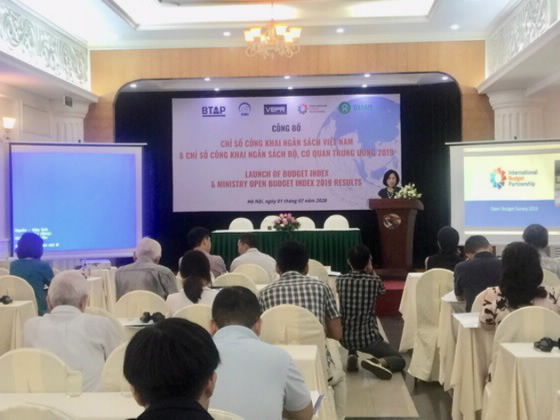 Việt Nam tăng 14 bậc xếp hạng về công khai, minh bạch ngân sách