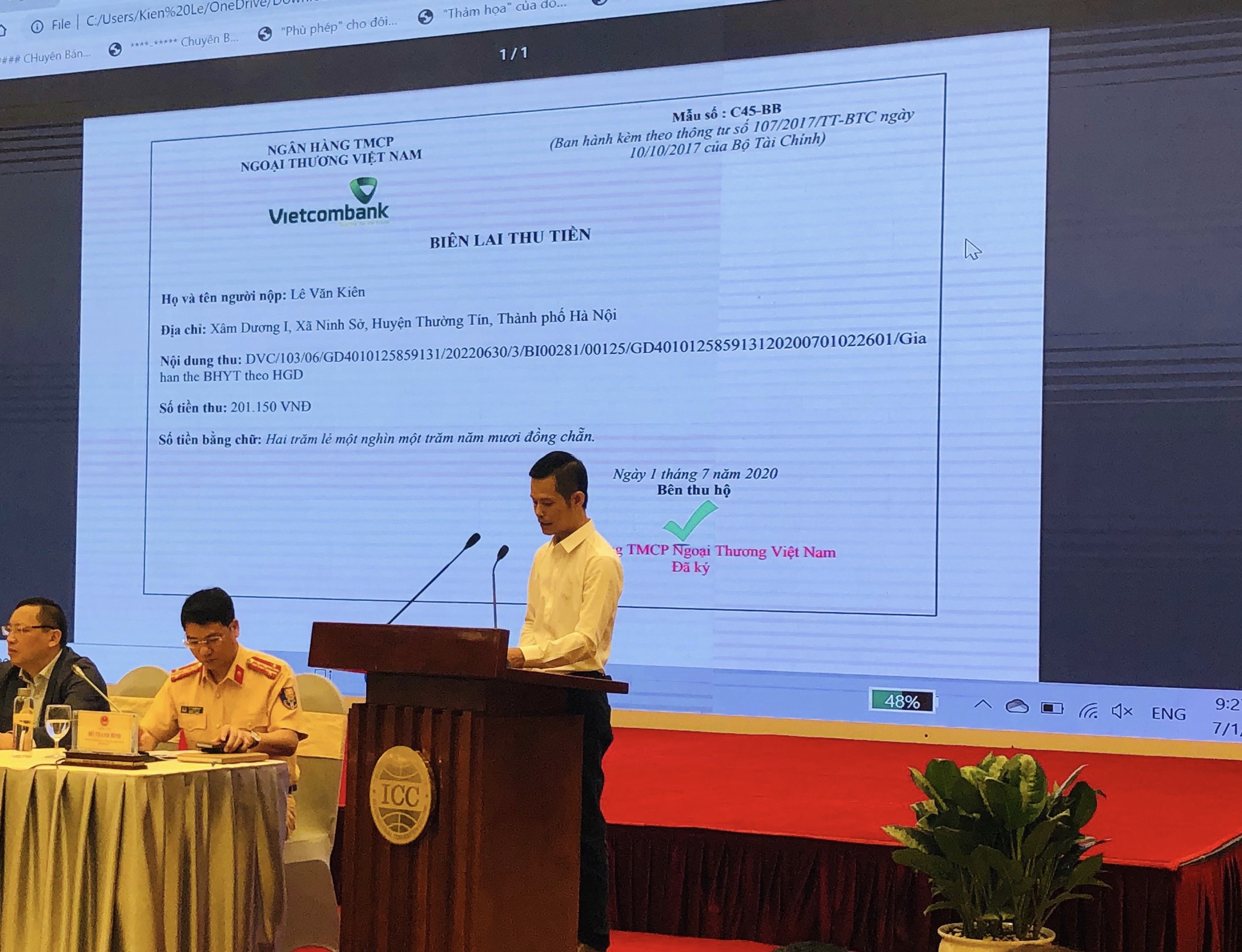 Vietcombank tiên phong cung cấp thanh toán trực tuyến cho một số dịch vụ công