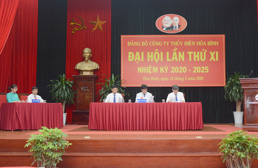 Phiên trù bị Đại hội Đảng bộ Công ty Thủy điện Hòa Bình lần thứ XI, nhiệm kỳ 2020 - 2025