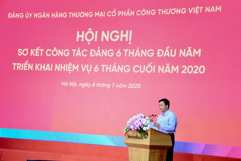 VietinBank sơ kết công tác Đảng 6 tháng đầu năm 2020