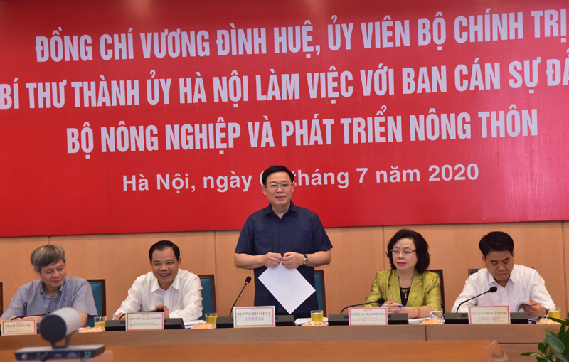 Thúc đẩy nông nghiệp của Thủ đô phát triển xứng tầm