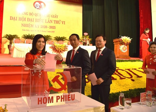 Đảng bộ quận Cầu Giấy xác định tập trung thực hiện tốt 3 khâu đột phá
