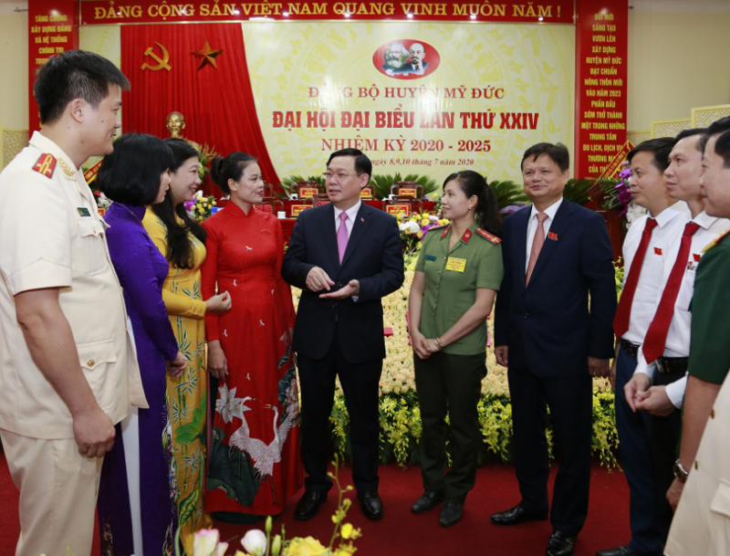 Phấn đấu đưa Mỹ Đức trở thành trung tâm du lịch, thương mại của Thủ đô