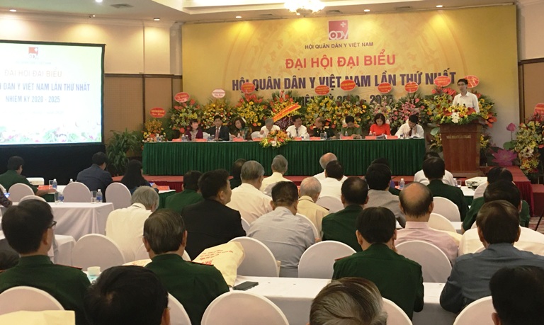 Đại hội đại biểu Hội Quân dân y Việt Nam lần thứ nhất, nhiệm kỳ 2020 - 2025