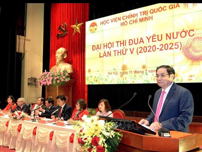 Thi đua xây dựng, phát triển Học viện Chính trị quốc gia Hồ Chí Minh ngang tầm nhiệm vụ