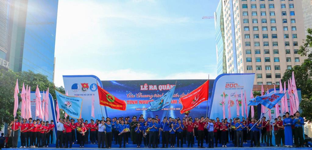 Nhiều hoạt động ý nghĩa tại Lễ ra quân Chiến dịch tình nguyện hè năm 2020

​