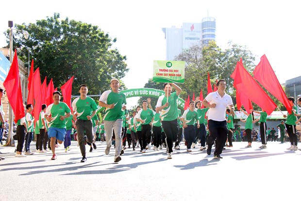 TP Hồ Chí Minh Hơn 30 000 người tham gia Ngày chạy Olympic vì sức khỏe toàn dân