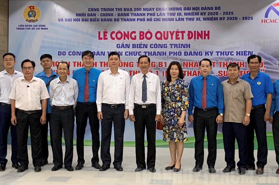 96 ngày thi công tầng B1, ga Nhà hát TP Hồ Chí Minh