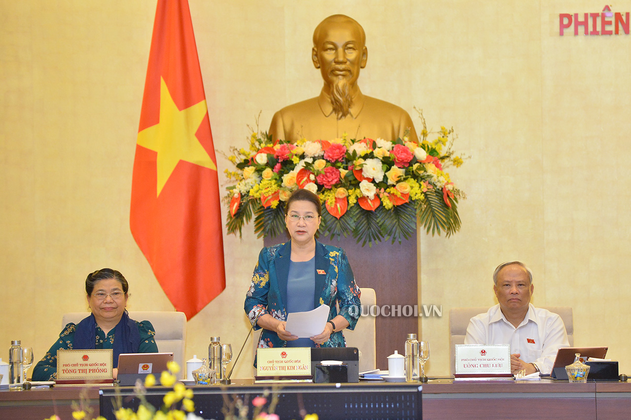 ​Ủy ban Thường vụ Quốc hội khai mạc phiên họp thứ 46