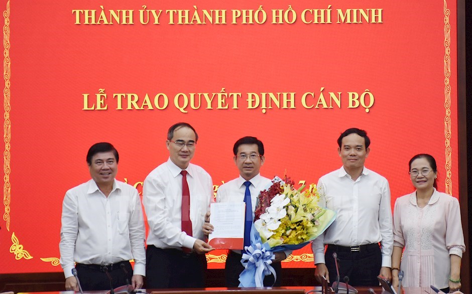 Đồng chí Dương Ngọc Hải giữ chức Chủ nhiệm Ủy ban Kiểm tra Thành ủy TP Hồ Chí Minh