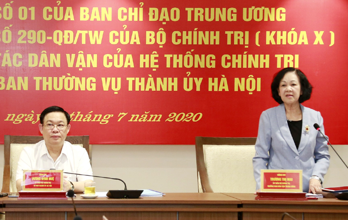 Phối hợp chặt chẽ, đồng bộ hơn trong việc cả hệ thống chính trị cùng làm dân vận