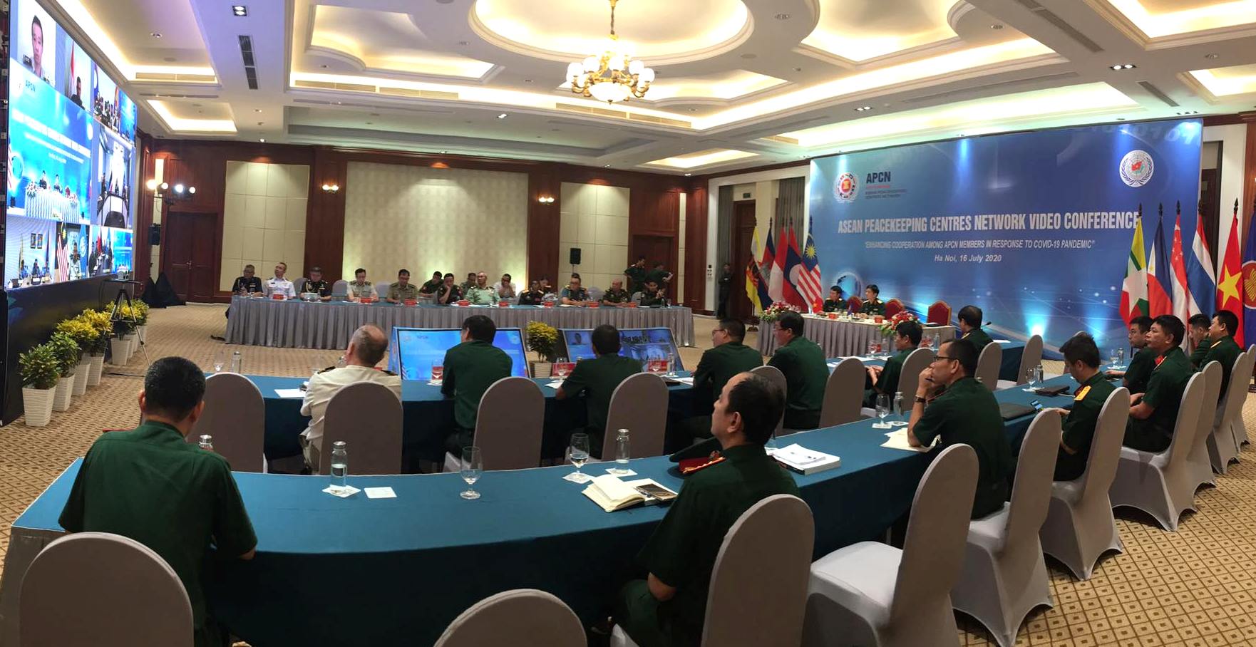 Các Trung tâm Gìn giữ hòa bình ASEAN hợp tác ứng phó với dịch COVID-19