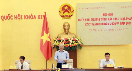 Tập trung triển khai Nghị quyết của Quốc hội về xây dựng luật, pháp lệnh