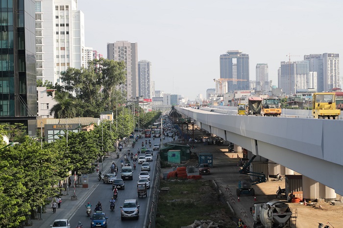 Dự án Cầu cạn Vành đai 3 hối hả về đích