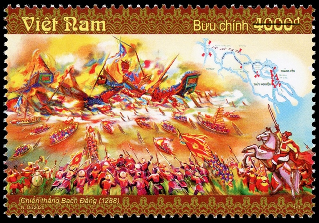 Phát hành đặc biệt bộ tem “Chiến thắng Bạch Đằng 1288 ”