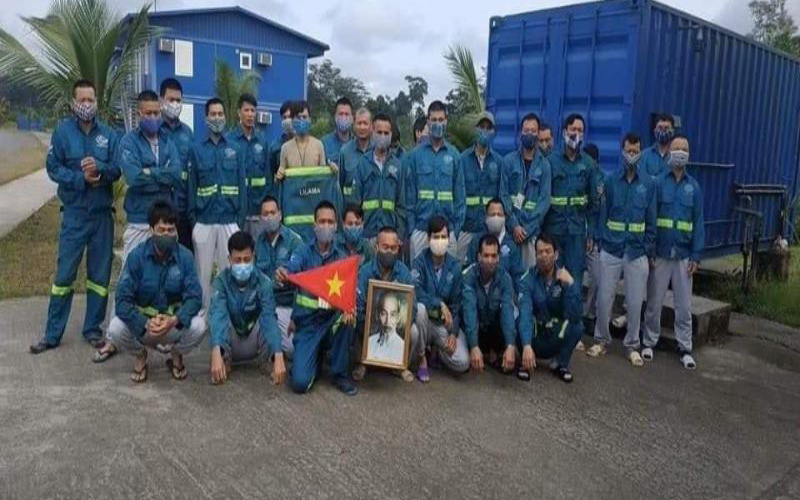 Ngày 3 8, đón công dân tại Guinea Xích đạo về nước