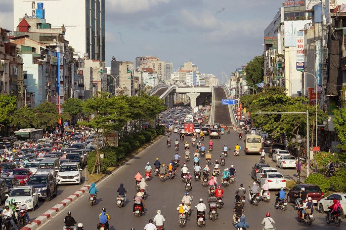 Hà Nội Đường vành đai 2 trên cao sắp thông xe