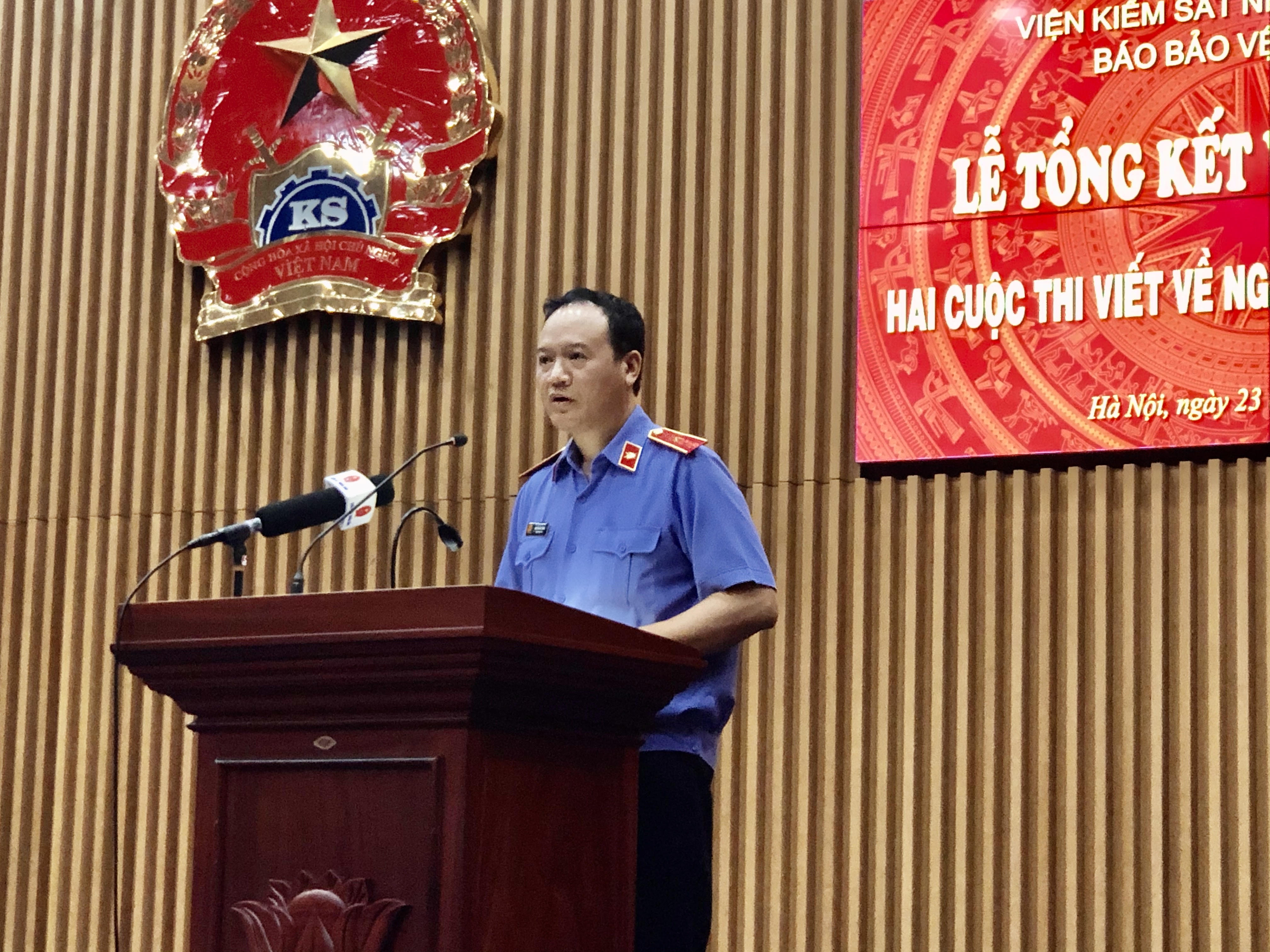 Trao giải cuộc thi “Tìm hiểu truyền thống 60 năm Ngày Kiểm sát nhân dân”