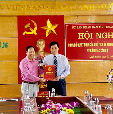 Quảng Ninh bổ nhiệm Phó Giám đốc Ban quản lý Vườn Quốc gia Bái Tử Long