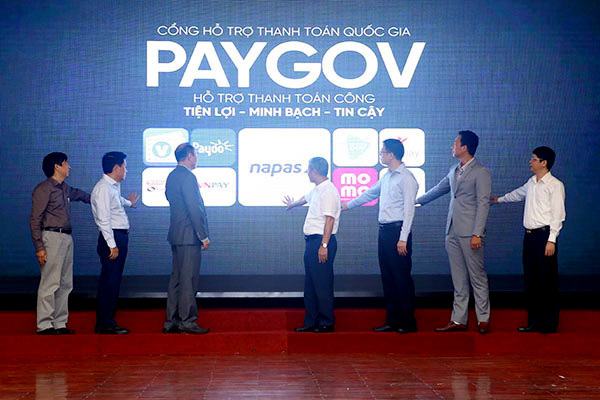Ra mắt Cổng hỗ trợ thanh toán quốc gia PayGov