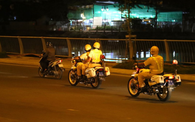 Cảnh sát giao thông Hà Nội sẽ tuần tra đêm
