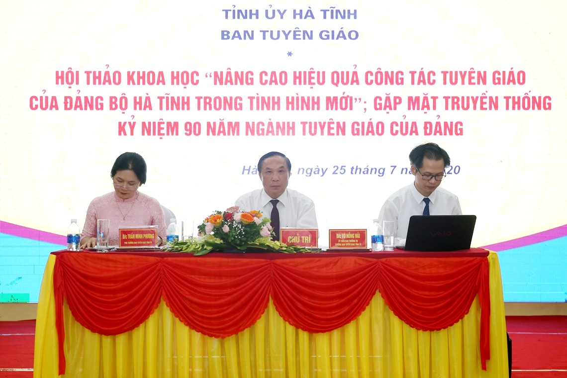 Nâng cao hiệu quả công tác Tuyên giáo của Đảng bộ Hà Tĩnh trong tình hình mới